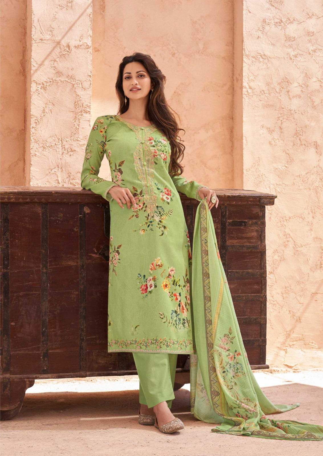Aarke By The Hermitage Shop Viscose Lawn Digital Printed Dress Material Wholesale Shop In Surat